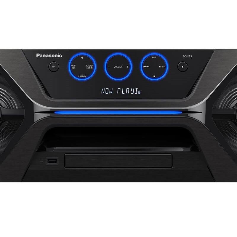 Mini System SC-UA3LB-K Bluetooth, Aplicativo Panasonic MAX JUKE e